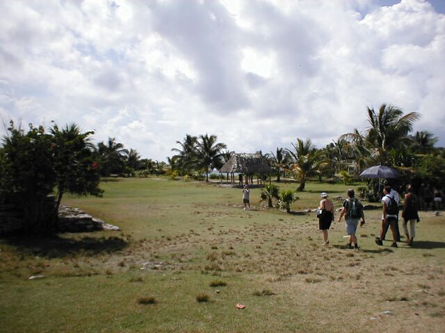 Tulum - courtyard view