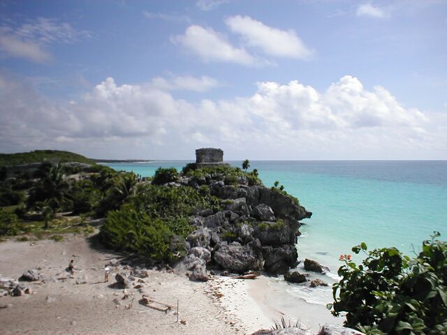 Tulum - sea port view 1